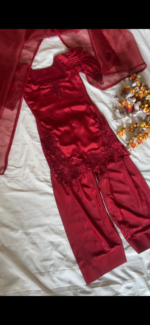 Maroon Elegant Designer Suit - Image 4